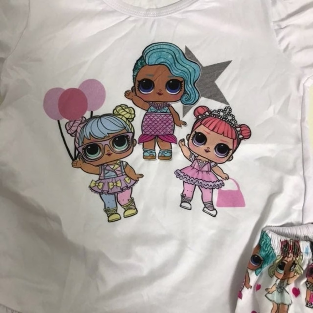 Princess Doll Cute Ruffle Shorts top set girl gift surprise - Picture 7 of 7